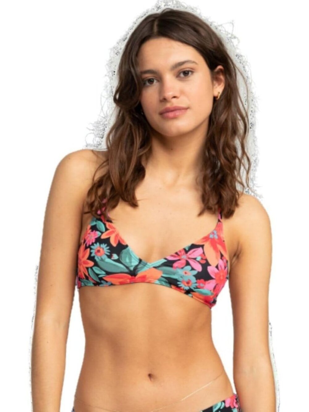 Stylish Women's Bikini Top - UPF 50+, Quick-Dry, Removable Pads, Swimwear